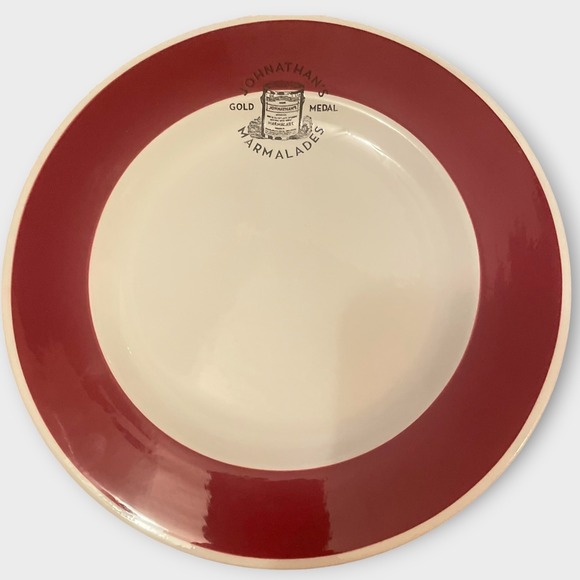 Williams Sonoma Jonathan's Marmalade Plates Set of 2 Dessert Salad Appetizer Red - Picture 2 of 5
